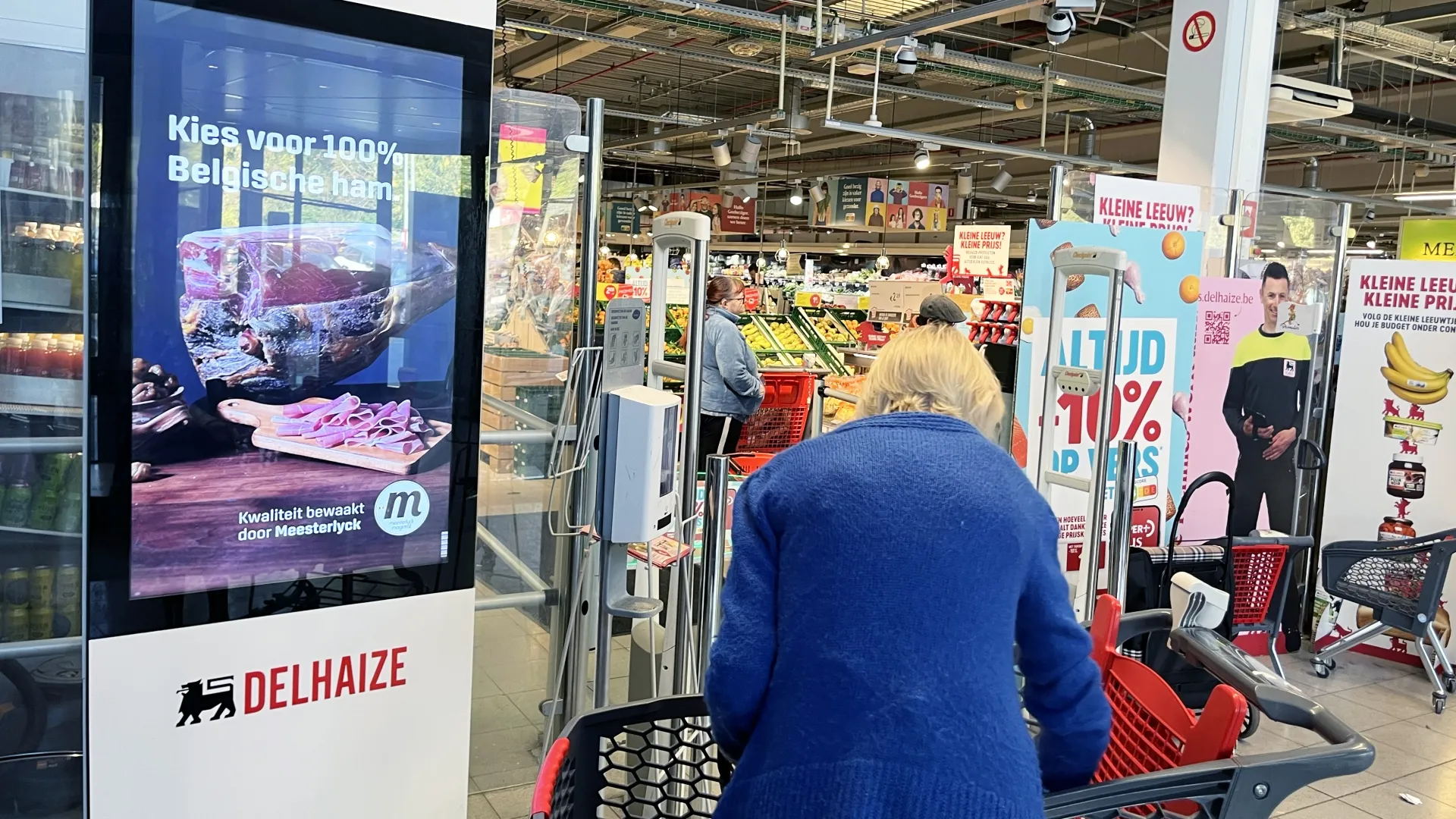 DOOH screen in Brussels