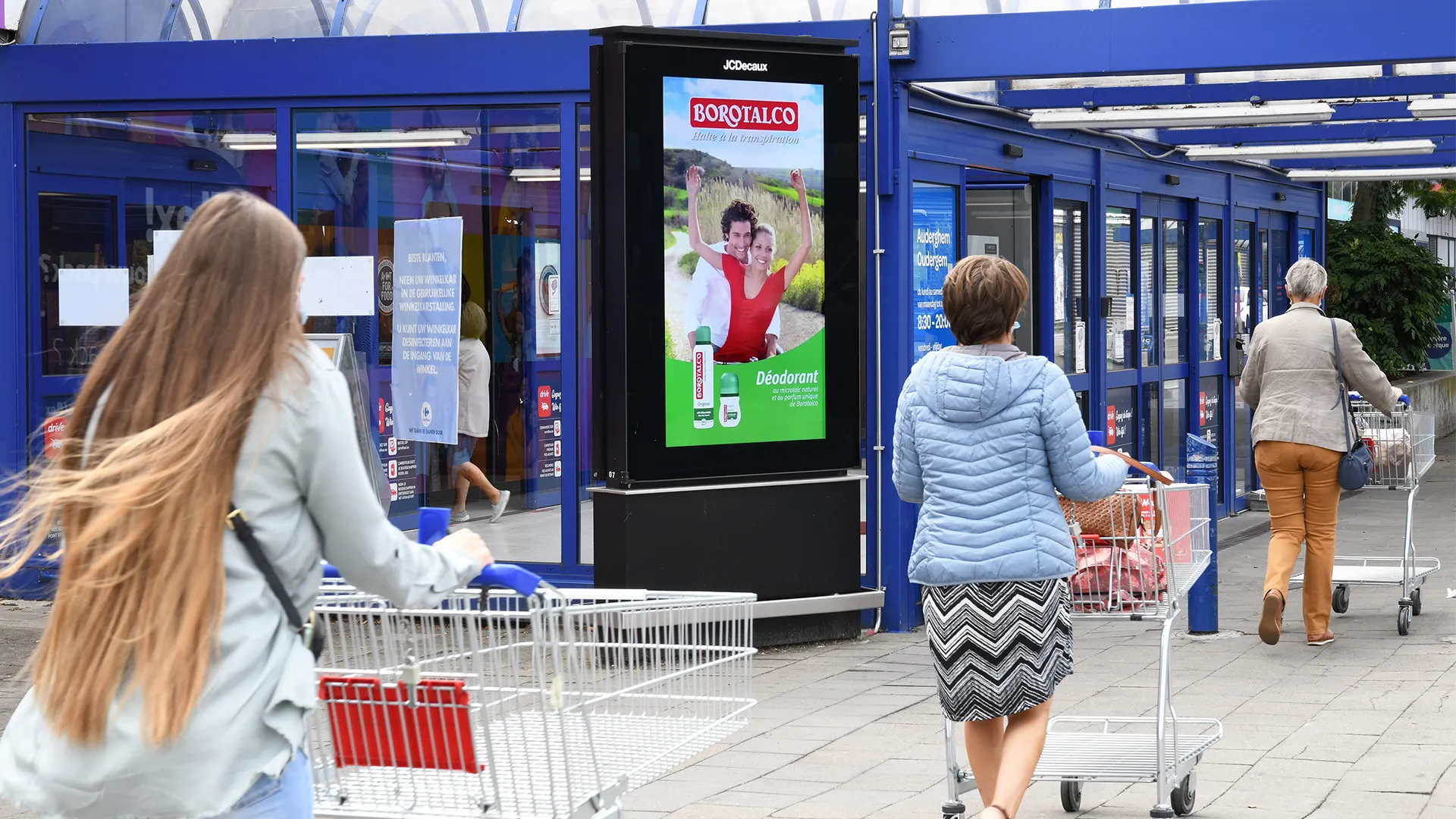 DOOH screen in Liège