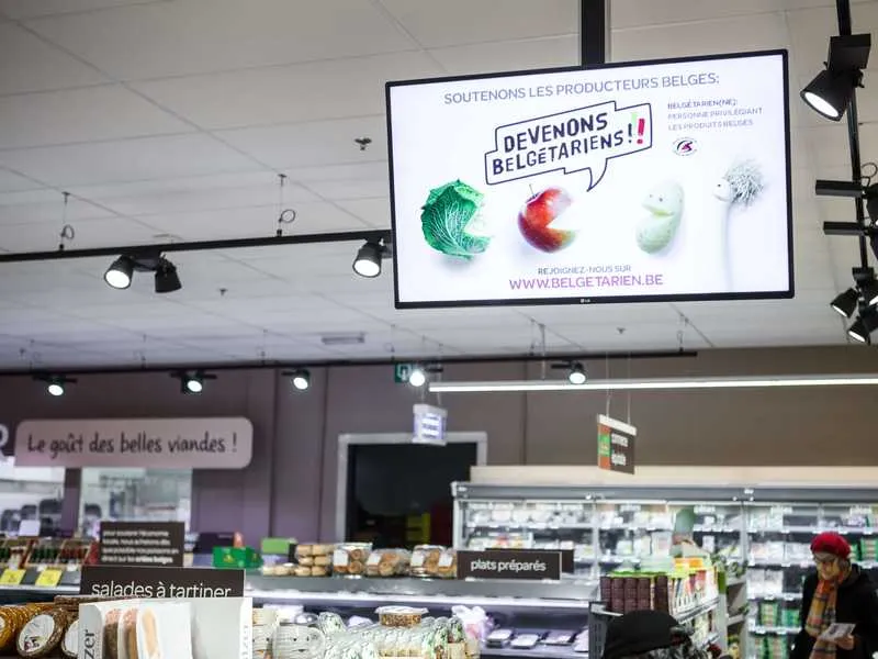 DOOH screen in Liège