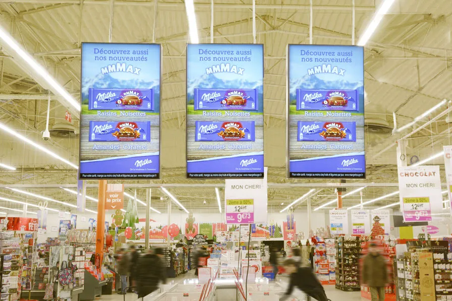 DOOH screen in Liège