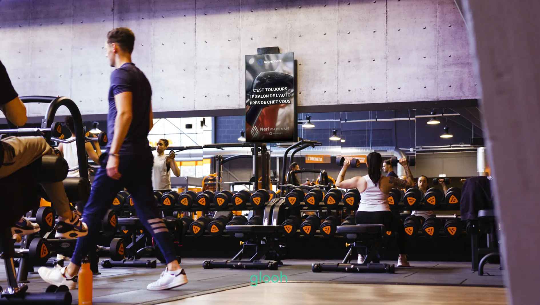 Autosphere - campagne DOOH