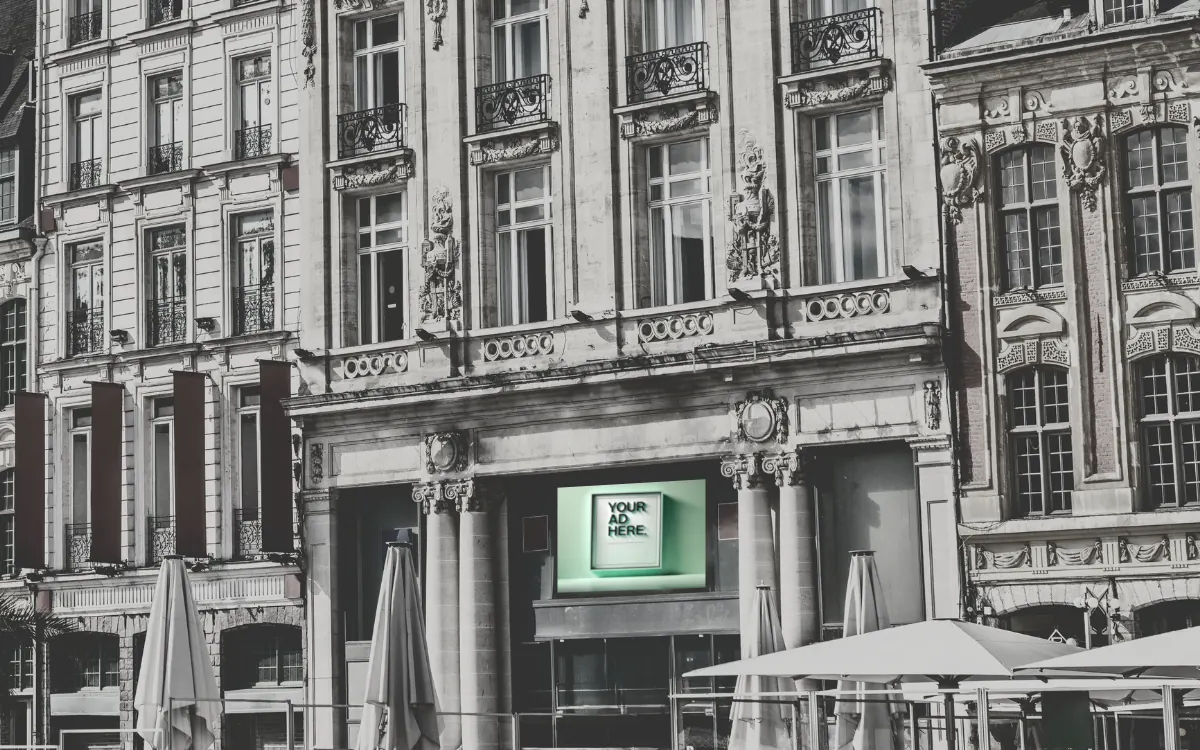 DOOH screens - Lille