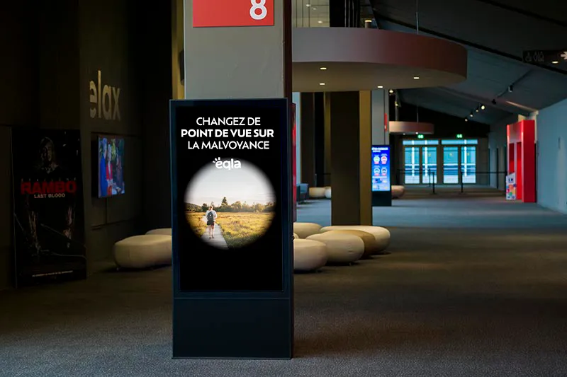 Hungry Minds - EQLA - DOOH campaign