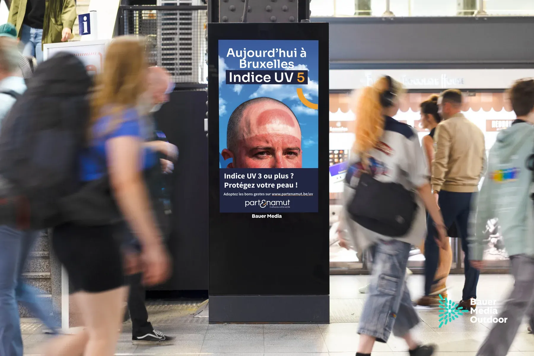 Partenamut - campagne DOOH