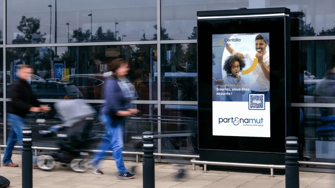 Partenamut - campagne DOOH